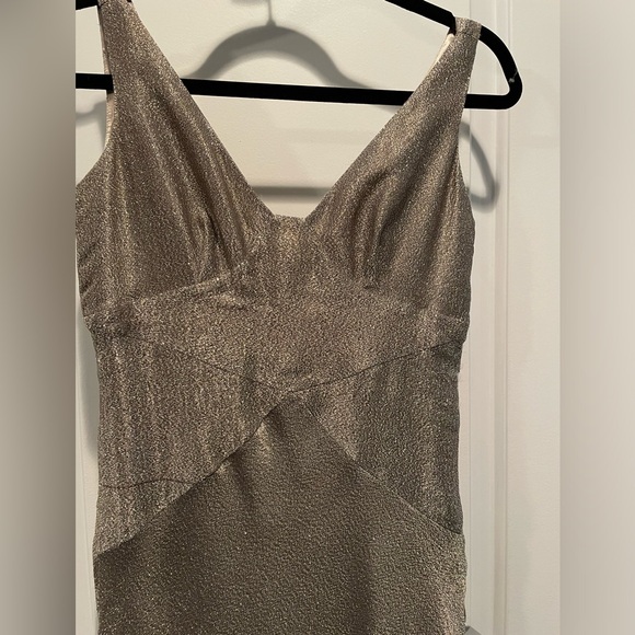 NWT ANN TAYLOR GOLD Evening Dress - Picture 14 of 14